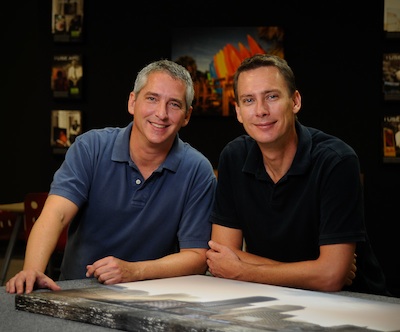 Lew Bedell and Bob Melson, founders of Artistic Photo Canvas