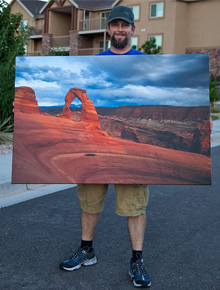 Delicate Arch Storm by Bret Edge